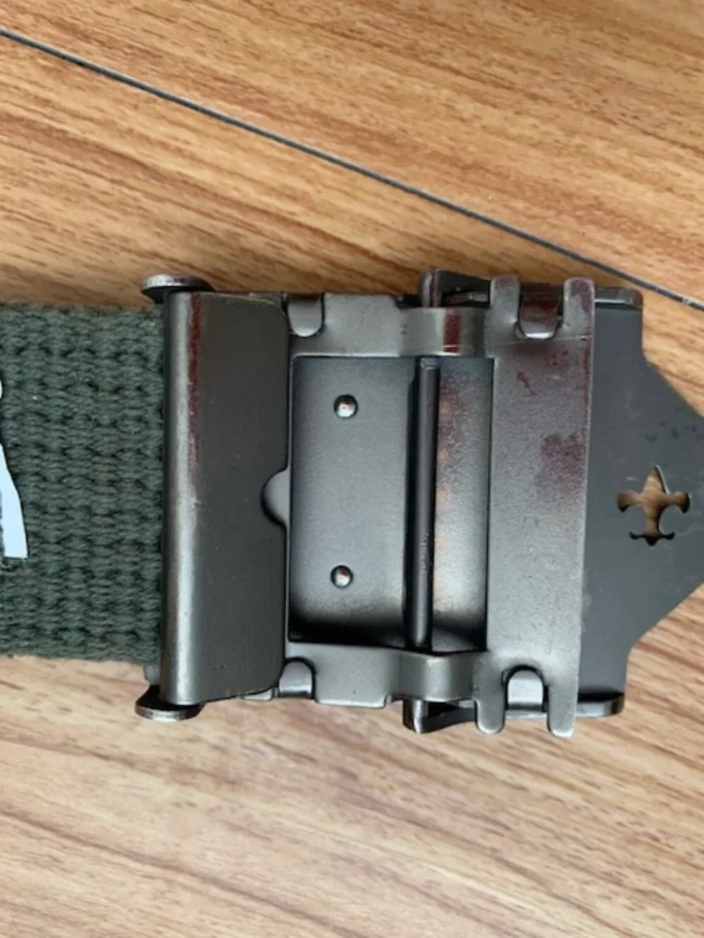 Boy Scouts of America belt with buckle